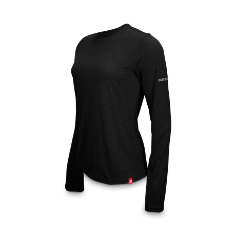 Marucci Women's Long-sleeve Tri-blend Crew