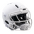 Light Helmets Adult Apache Lightning Football Helmet with Attached Facemask-1