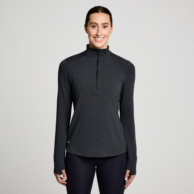 Saucony Women's Triumph 3D 1/2 Zip-1