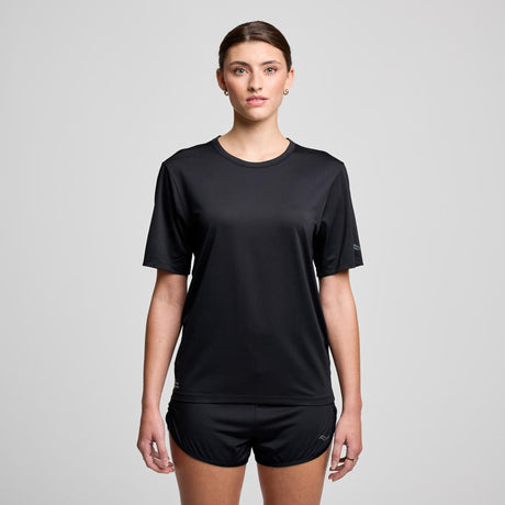 Saucony Women's Stopwatch Short Sleeve Top-1