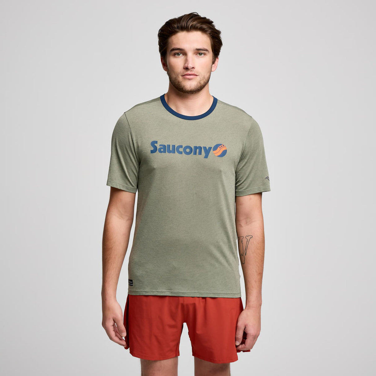 Saucony Men's Stopwatch Graphic Short Sleeve Tee