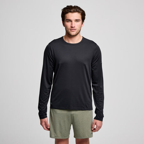 Saucony Men's Stopwatch Long Sleeve-1