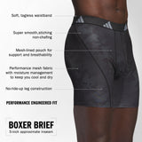 adidas Men's Performance Mesh Graphic 3-Pack Boxer Brief-2
