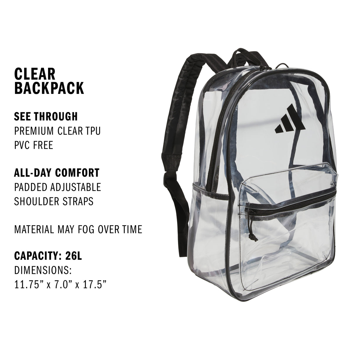 adidas Clear 2.0 Backpack-2