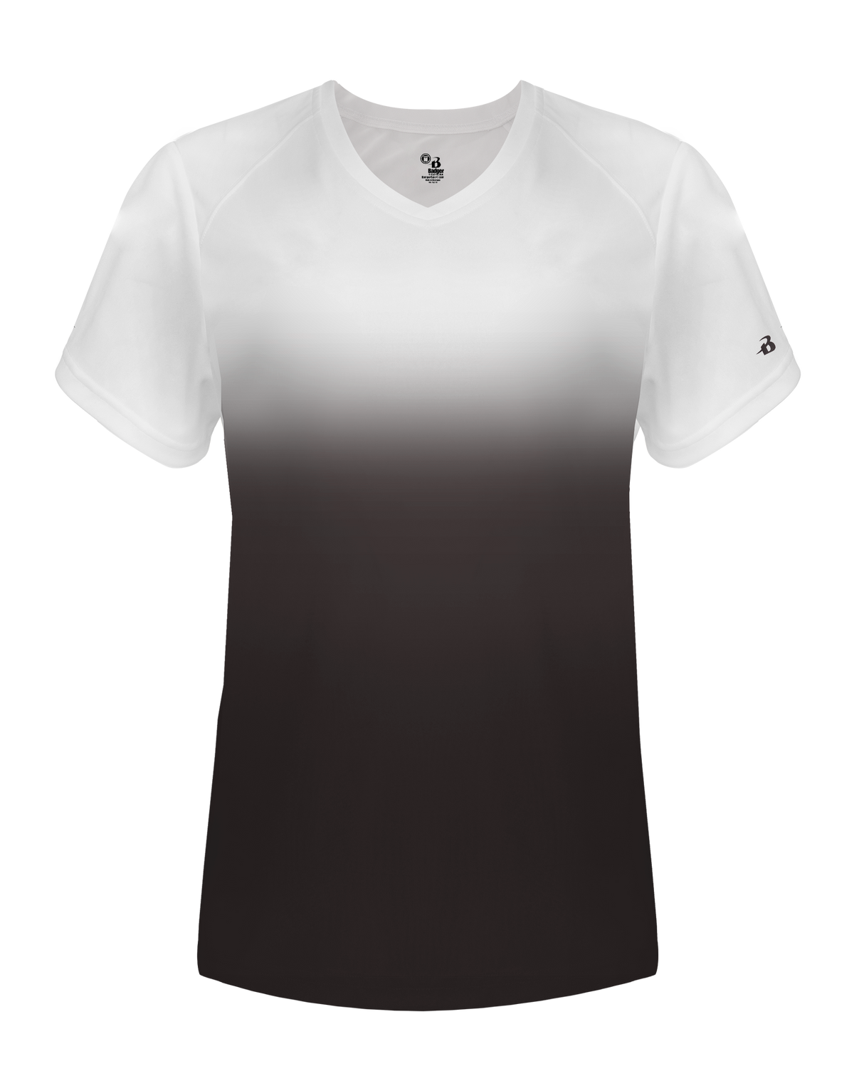 Badger Women's Ombre V-Neck Tee