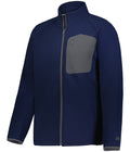 Russell  Men's Sideline Grid Fleece Full Zip Jacket