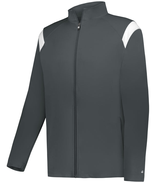 Badger Sport  Men's On The Rise Warm-up Jacket