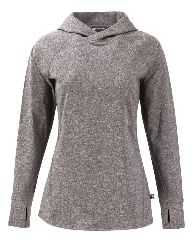Cutter & Buck Women's Adapt Recycled Soft Knit Stretch Hooded Pullover