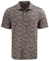 Cutter & Buck Men's Coastline Recycled Double Peached Camo Print Polo