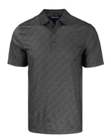 Cutter & Buck Men's Pike Recycled Pebble Print Polo
