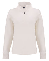 Cutter & Buck Women's Roam Recycled Buttery-Soft Knit Quarter Zip Pullover
