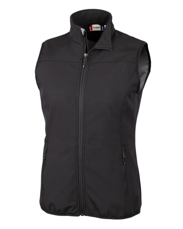 Clique Women's Trail Recycled Stretch Softshell Full Zip Vest