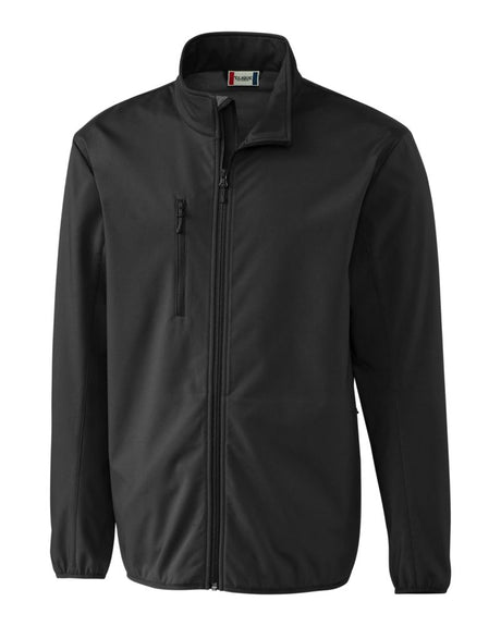 Clique Men's Trail Recycled Stretch Softshell Full Zip Jacket