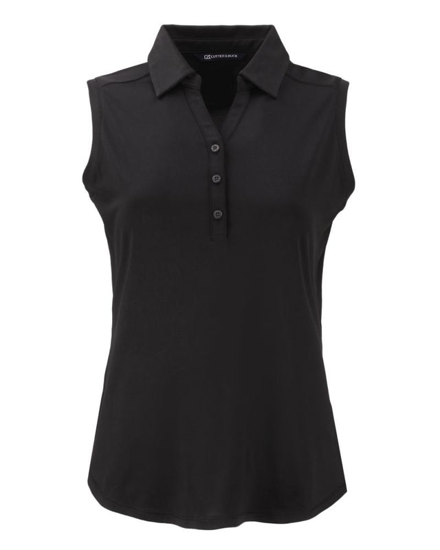 Cutter & Buck Women's Forge Recycled Four-Way Stretch Sleeveless Polo