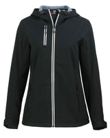 Clique Women's Telemark Recycled Stretch Softshell Full Zip Hooded Jacket