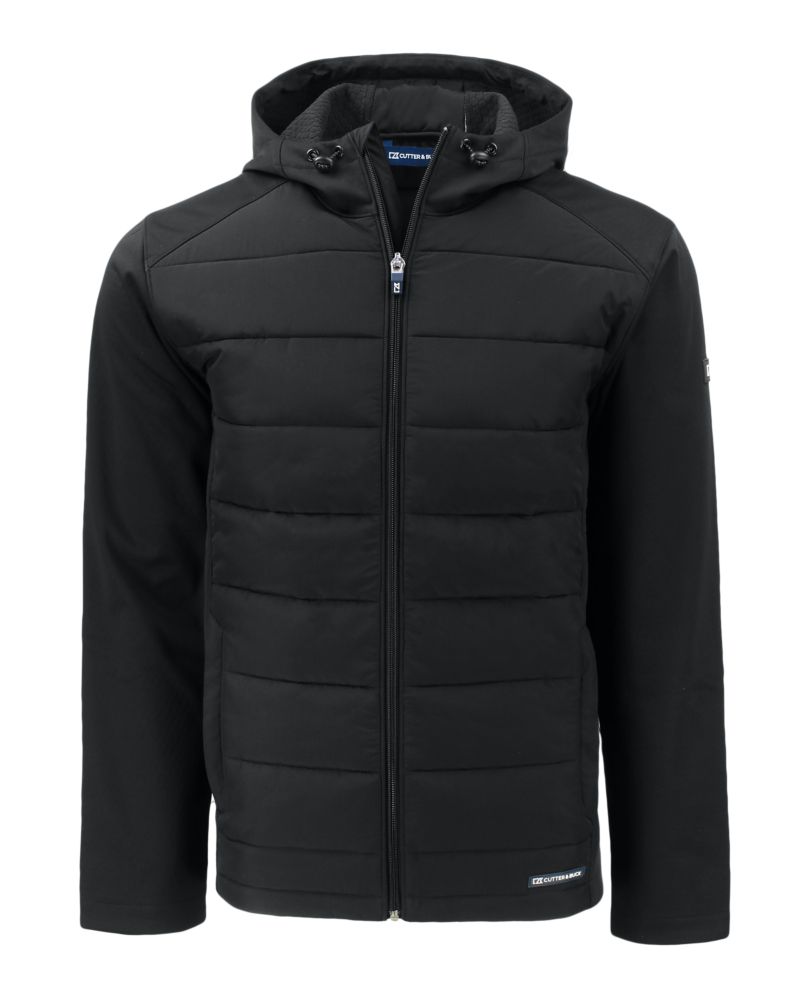 Cutter & Buck Men's Evoke Big & Tall Hybrid Full Zip Jacket
