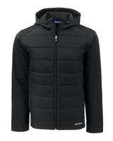 Cutter & Buck Men's Evoke Big & Tall Hybrid Full Zip Jacket