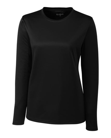 Clique Women's Spin Solution-dyed Performance Jersey Long Sleeve Tee