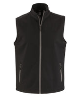 Clique Men's Tempo Recycled Stretch Softshell Full Zip Vest