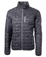 Cutter & Buck Men's Rainier Recycled Insulated Printed Puffer Full Zip Jacket