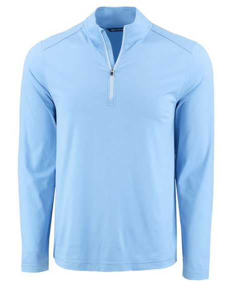 Cutter & Buck Men's Coastline Recycled Double Peached Quarter Zip Pullover