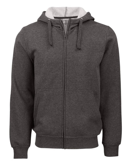 Clique Men's Stockholm Full Zip Hooded Sweatshirt