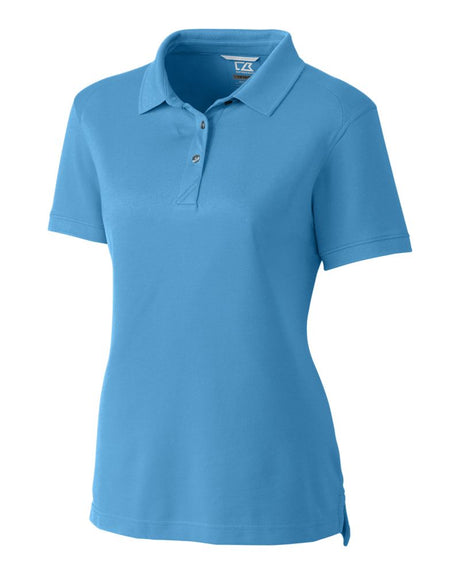 Cutter & Buck Women's Advantage Recycled Cotton-Blend Pique Polo