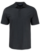 Cutter & Buck Men's Pike Recycled Shadow Check Print Polo