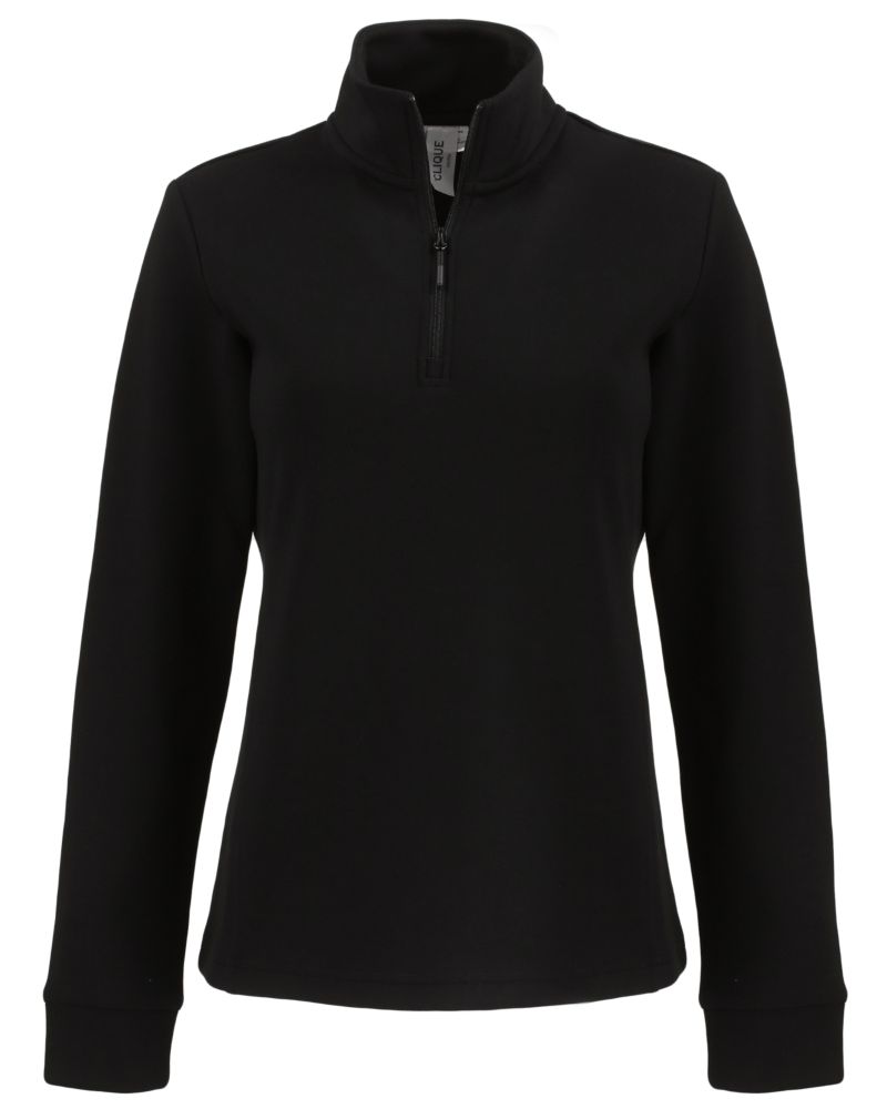 Clique Women's Haven Recycled Quarter Zip Sweatshirt