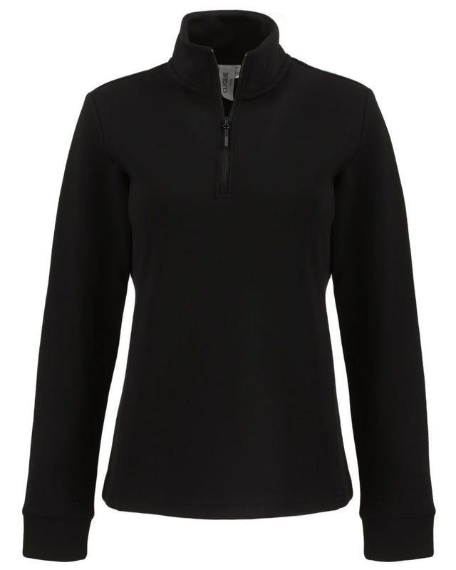 Clique Women's Haven Recycled Quarter Zip Sweatshirt