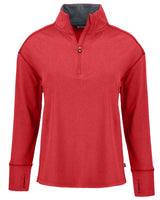 Cutter & Buck Women's Forge Recycled Four-Way Stretch Quarter Zip Pullover