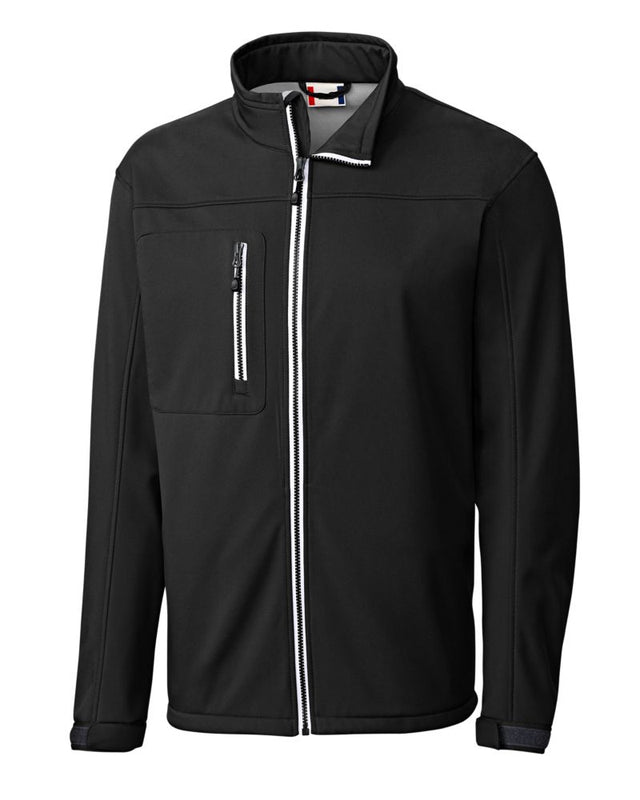 Clique Men's Telemark Recycled Stretch Softshell Full Zip Jacket
