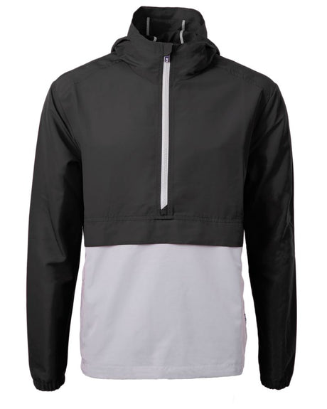 Cutter & Buck Men's Charter Packable Half Zip Anorak Jacket
