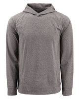 Cutter & Buck Men's Adapt Recycled Soft Knit Stretch Heathered Hooded Pullover
