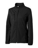 Clique Women's Narvik Recycled Colorblock Stretch Softshell Full Zip Jacket