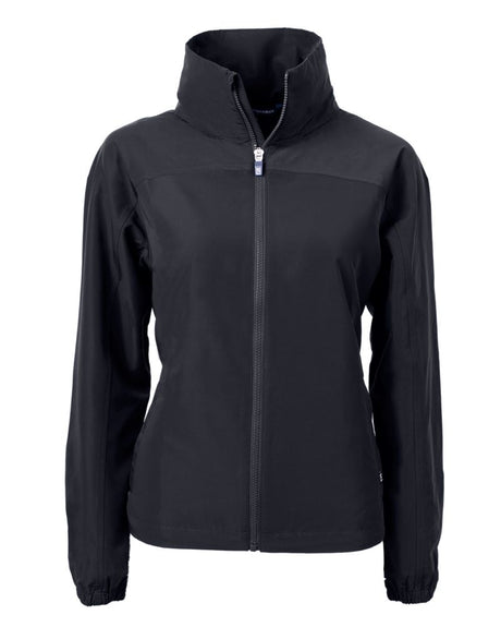Cutter & Buck Women's Charter Recycled Packable Full Zip Jacket