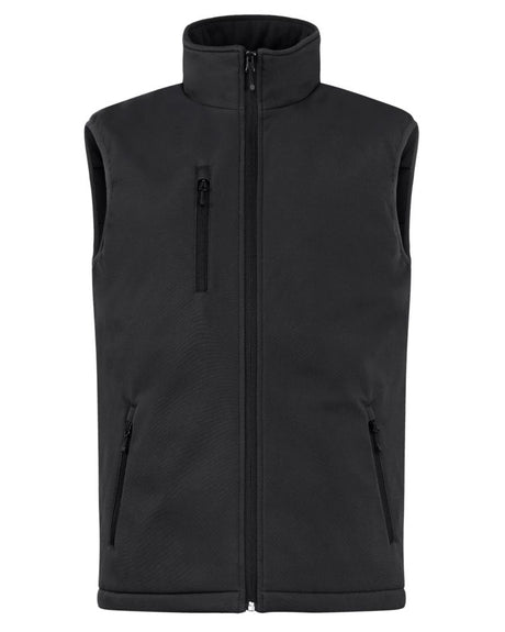 Clique Men's Equinox Insulated Softshell Full Zip Vest