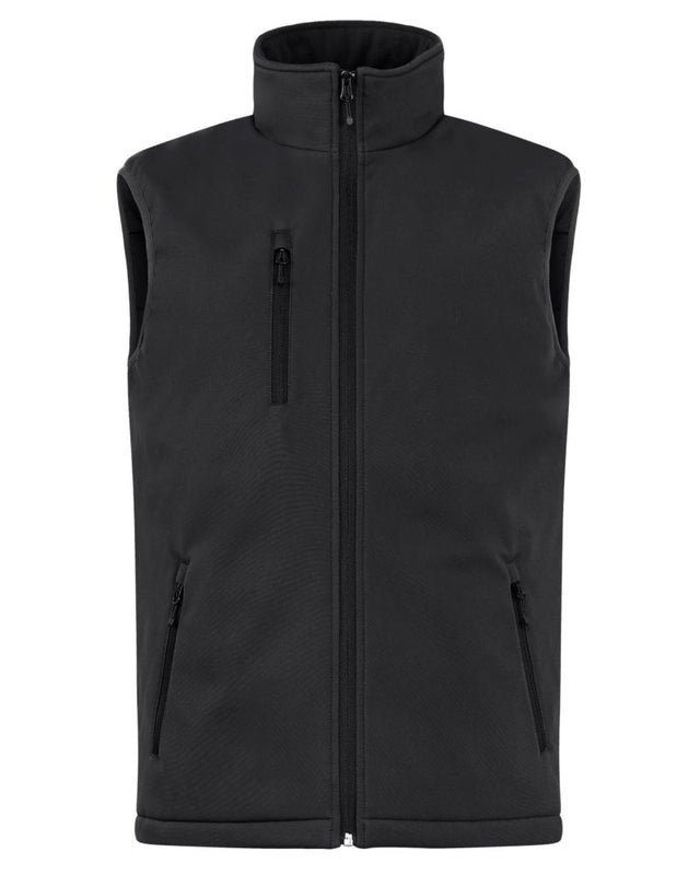 Clique Men's Equinox Insulated Softshell Full Zip Vest