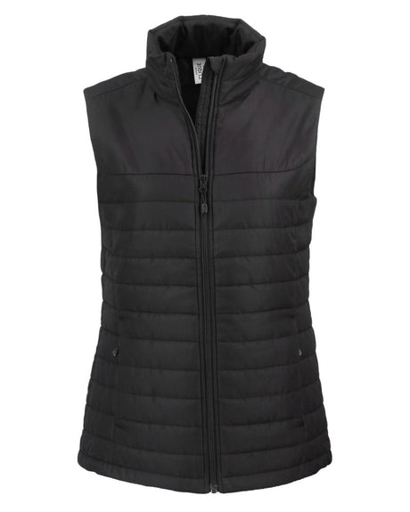 Clique Women's Elevation Recycled Insulated Puffer Full Zip Vest
