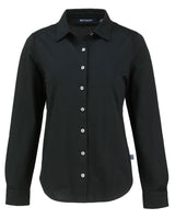 Cutter & Buck Women's Advantage Pique Long Sleeve Button-Down Shirt