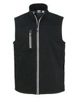 Clique Men's Telemark Recycled Stretch Softshell Full Zip Vest