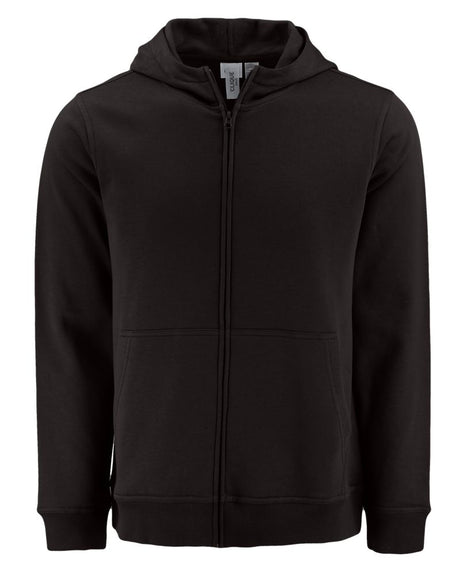 Clique Men's Drive Recycled Full Zip Hooded Sweatshirt