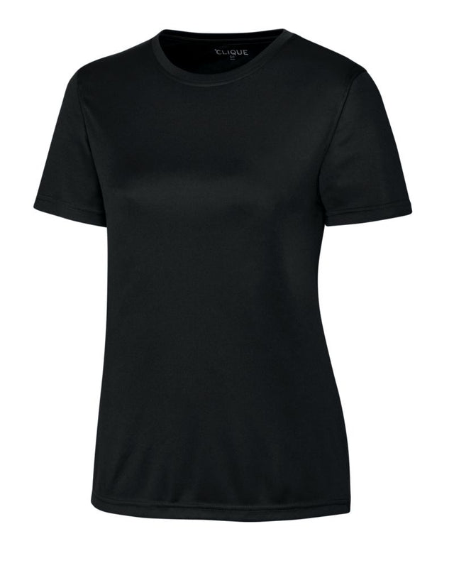 Clique Women's Spin Solution-dyed Performance Jersey Short Sleeve Tee