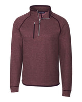 Cutter & Buck Men's Mainsail Sweater-Knit Half Zip Jacket