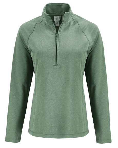Clique Women's Dash Recycled Quarter Zip Sweatshirt