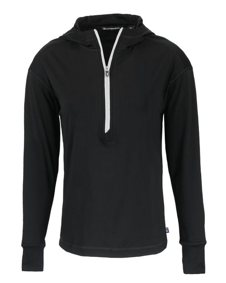 Cutter & Buck Women's Daybreak Recycled Half Zip Hooded Pullover
