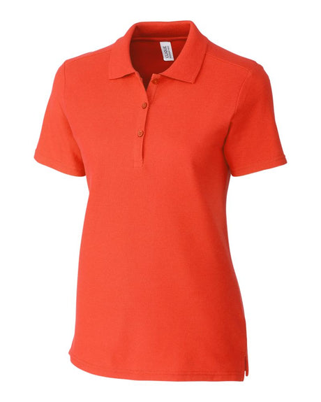 Clique Women's Addison All Cotton Pique Polo