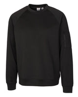 Clique Men's Lift Solution-dyed Performance Crewneck Sweatshirt