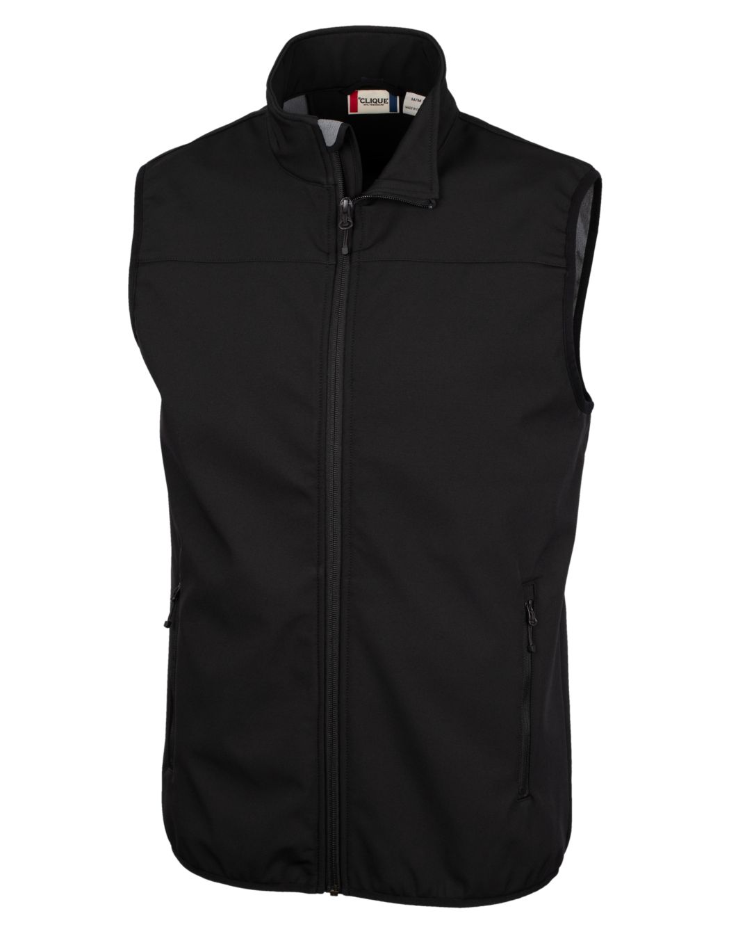 Clique Men's Trail Recycled Stretch Softshell Full Zip Vest