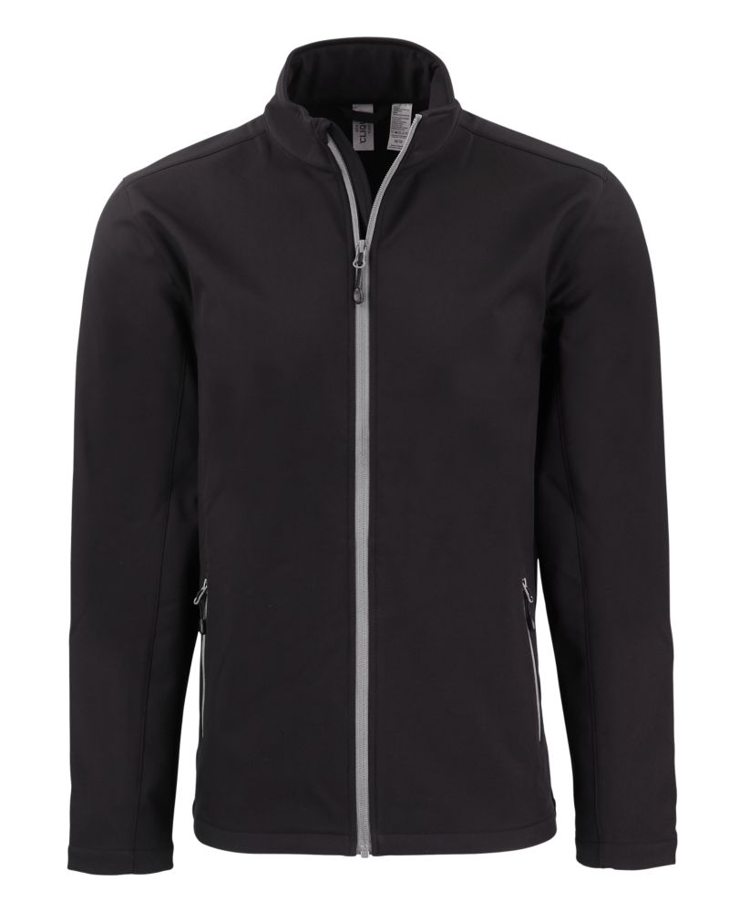 Clique Men's Tempo Recycled Stretch Softshell Full Zip Jacket
